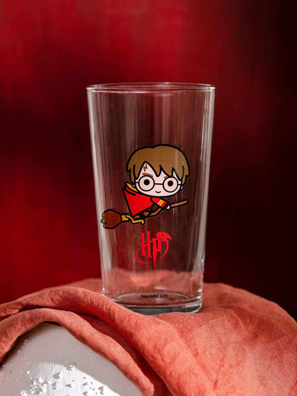 Karışık Harry Potter Lisanslı Cam Su Bardağı 570 ml-1