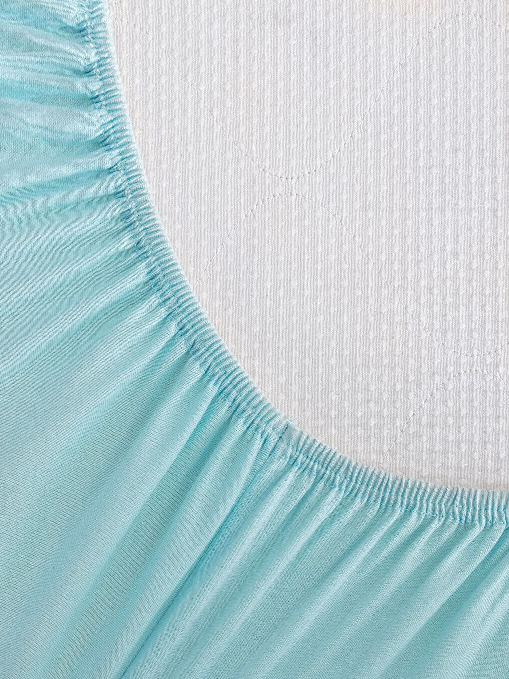 Cearșaf Simplu din Bumbac pentru Pătuț Bebeluși 70x140x25-2