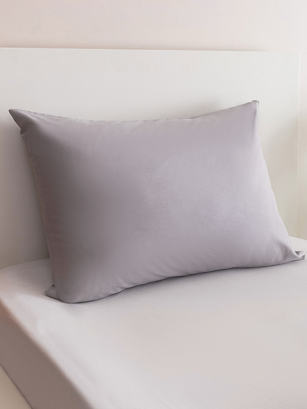 Plain Cotton Single Duvet Cover Set-2