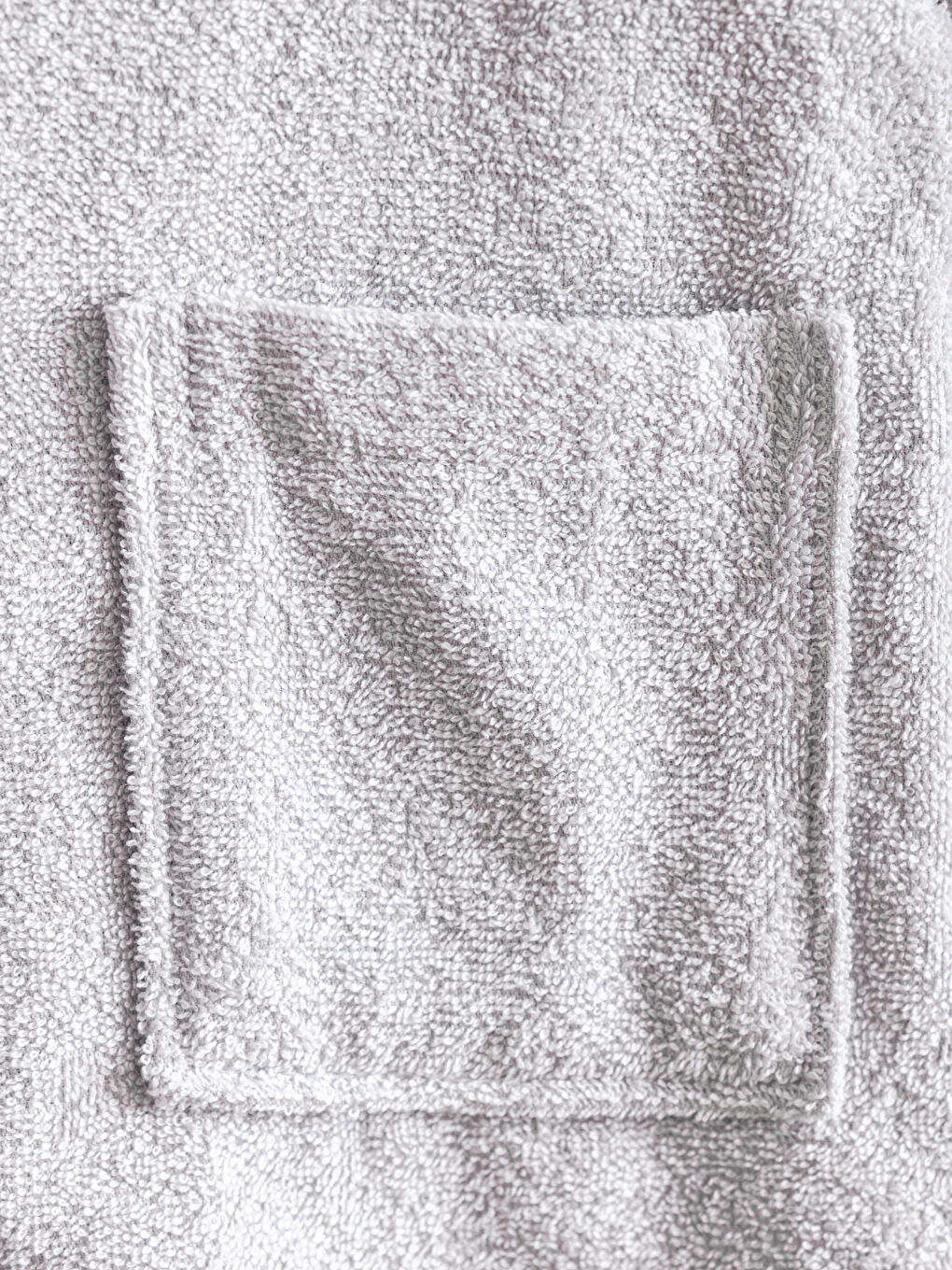 Plain Long Hooded Boy's Bathrobe-2