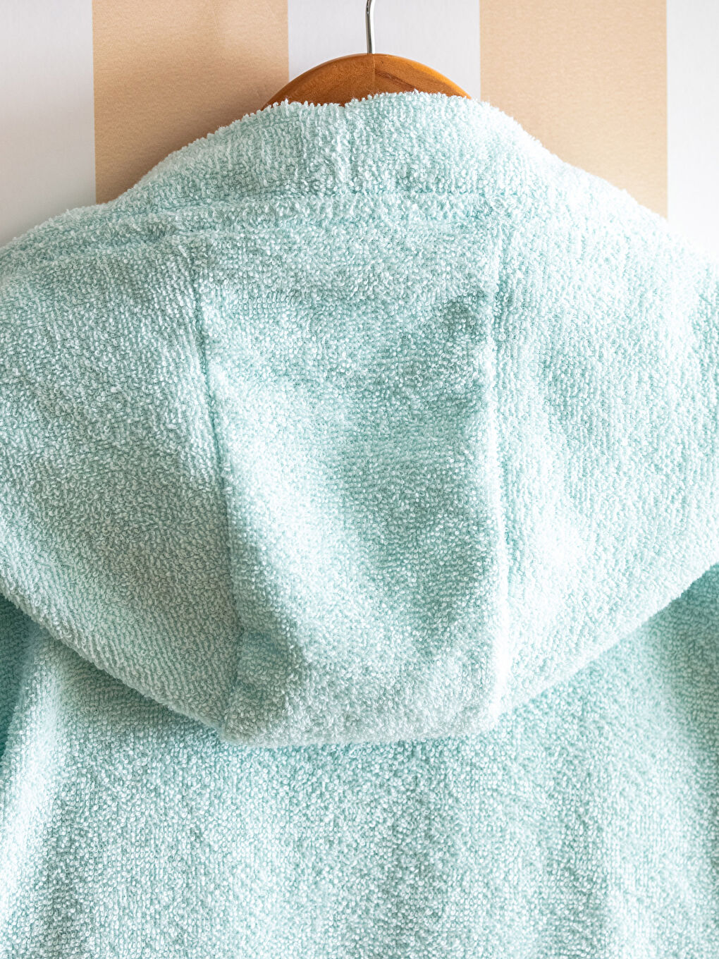 برنص حمام للبنات بكابوش قطن-3