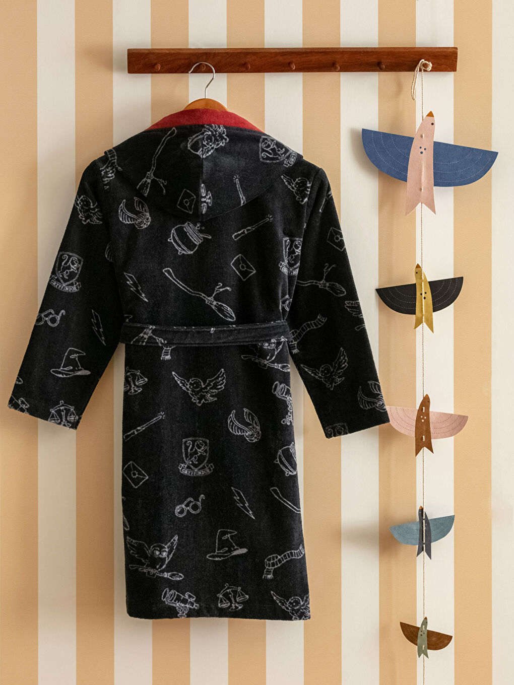 LCW HOME Harry Potter Licensed Boy's Hooded Bathrobe -W2DJ09Z4-F9C