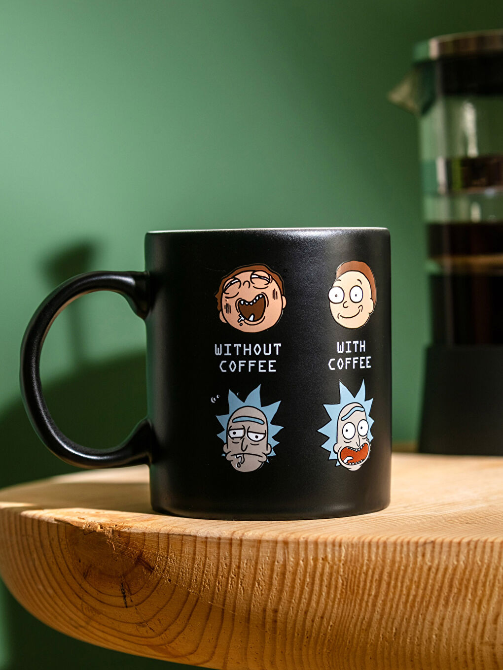 Karışık Rick and Morty Lisanslı Seramik Kupa 320 ml-2