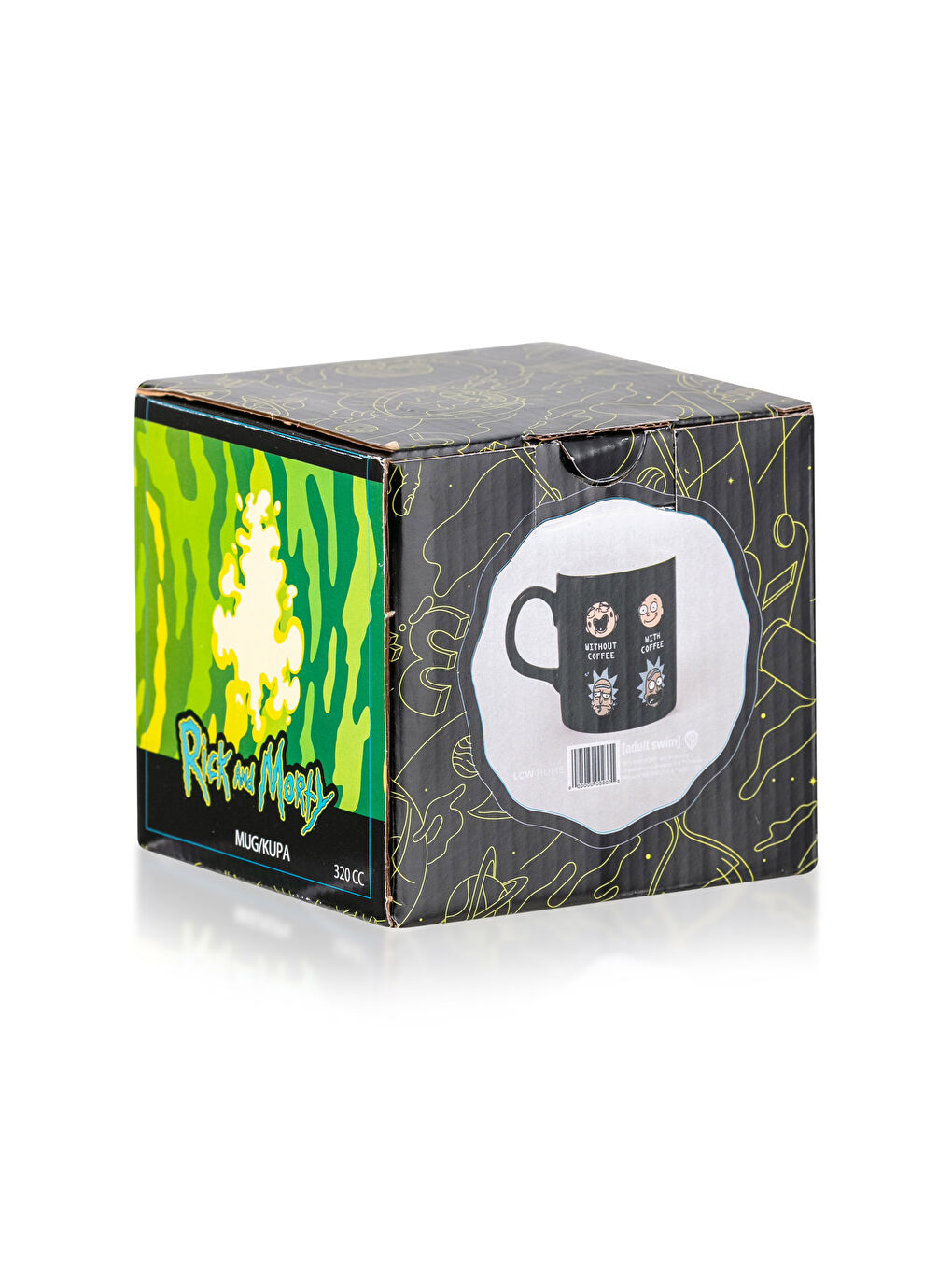 Karışık Rick and Morty Lisanslı Seramik Kupa 320 ml-3