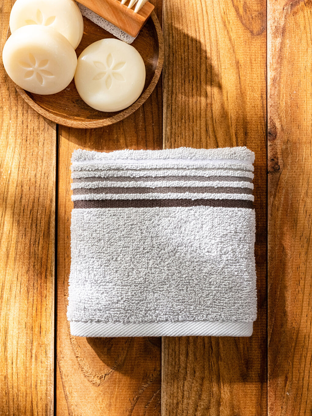 Striped Hand Towel 30x50 Cm-2