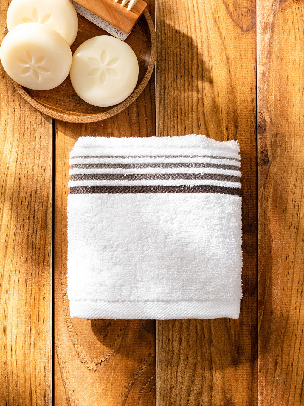 Striped Hand Towel 30x50 Cm-2