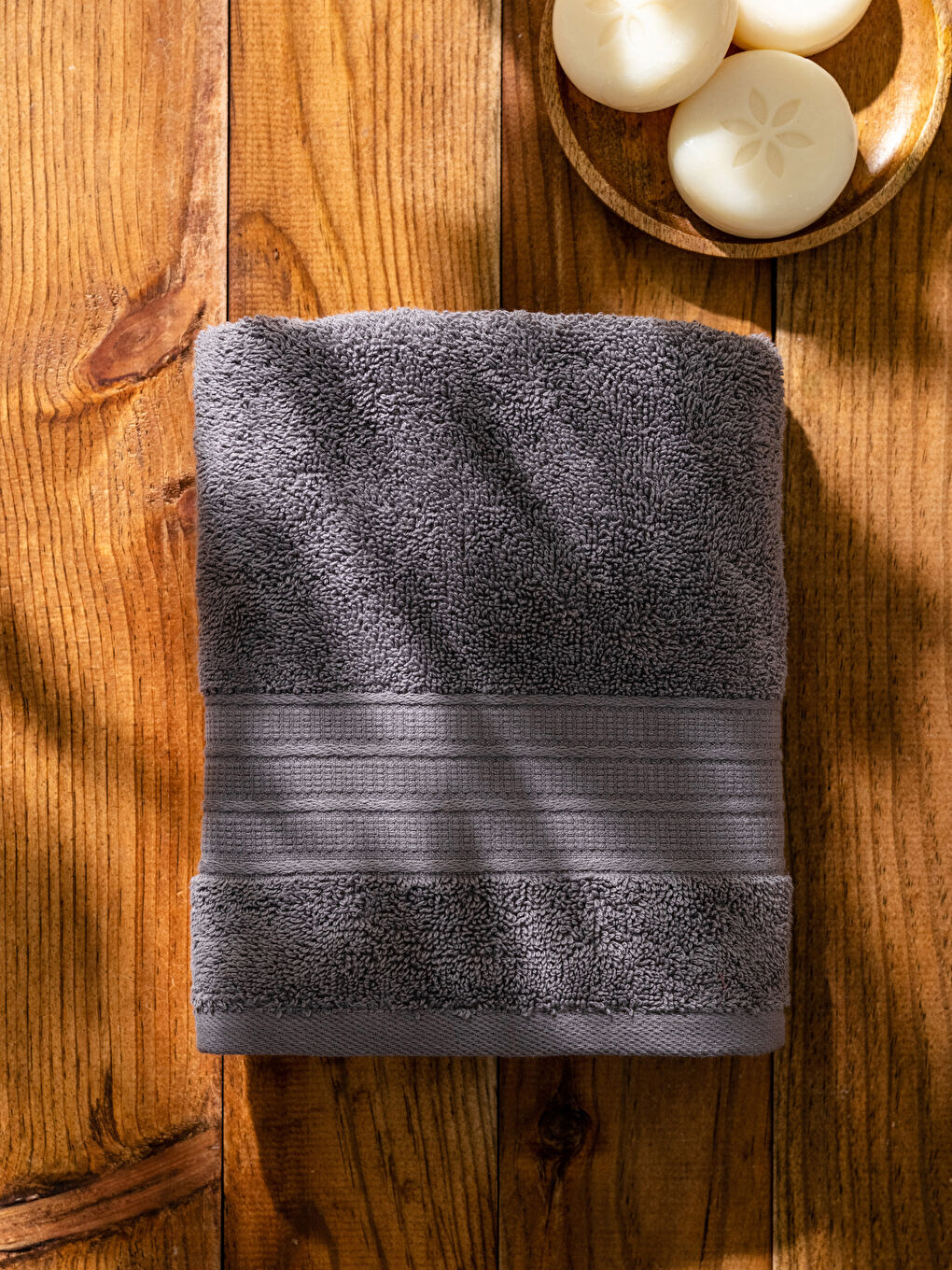 منشفة وجه قطنية سادة 50×80 سم-2