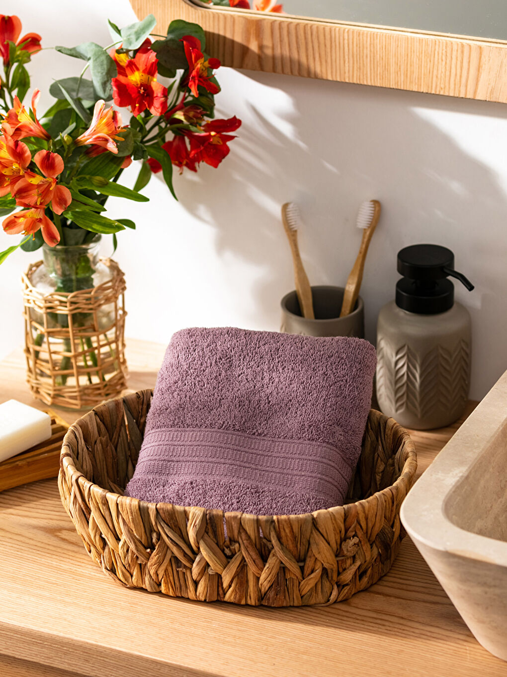 Regular Cotton Face Towel 50x80 Cm-1