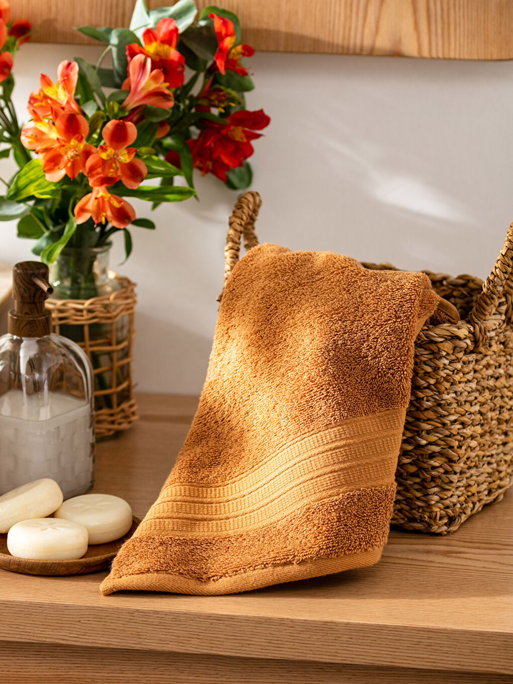 LCW HOME Regular Cotton Face Towel 50x80 Cm -W2EQ61Z8-RQ7