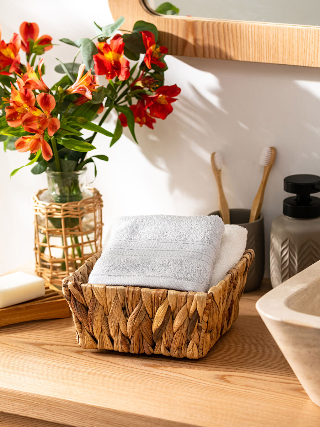 فوطة يد قطن سادة 30x50 سم