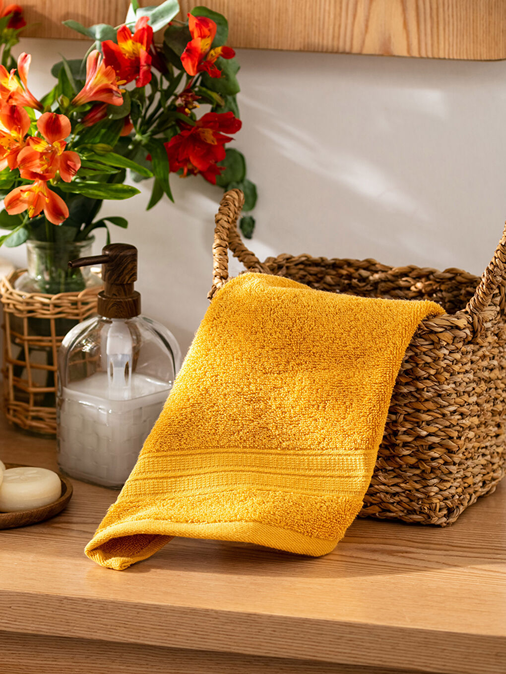 Plain Cotton Hand Towel 30x50 Cm