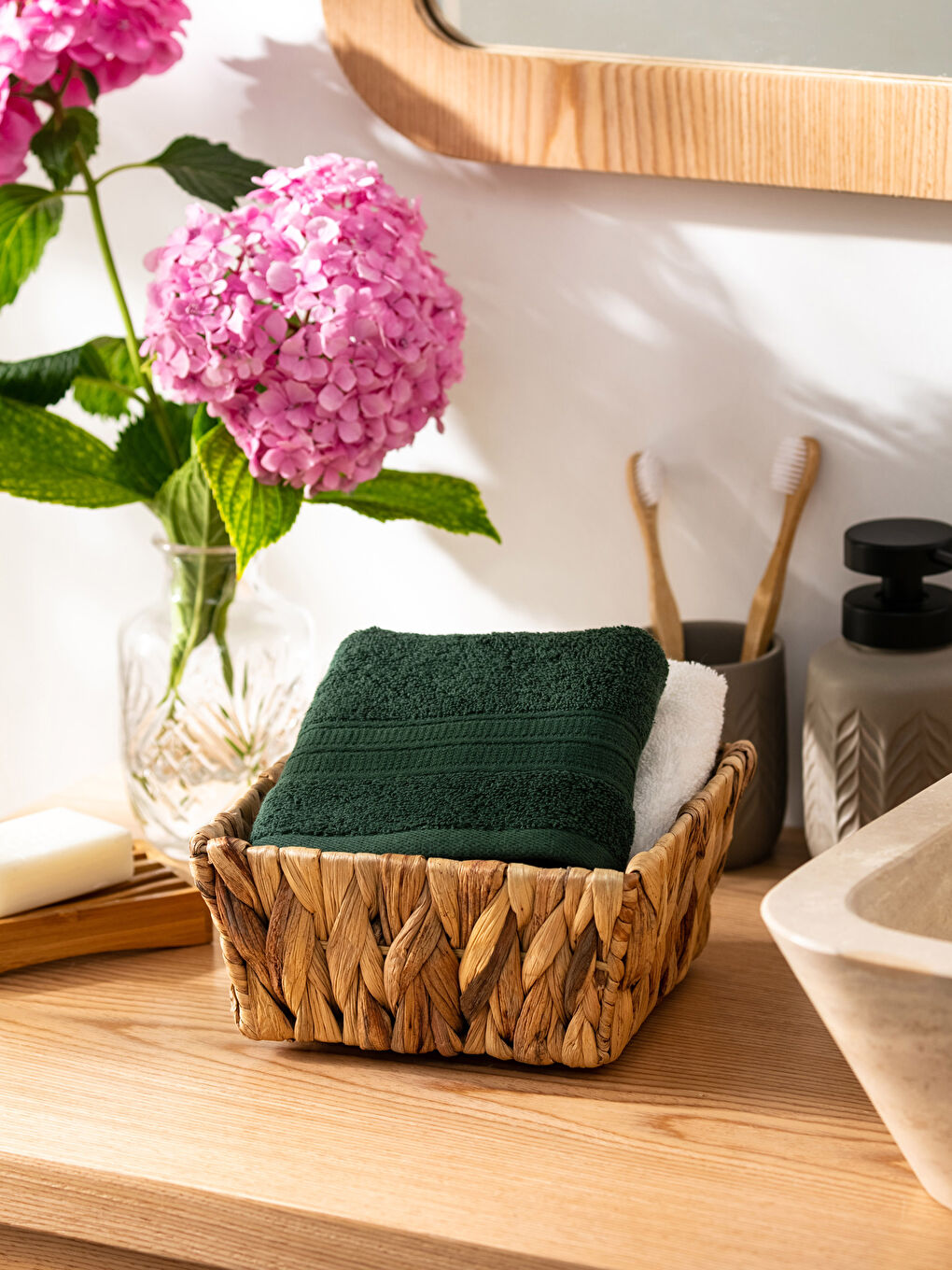 فوطة يد قطن سادة 30x50 سم