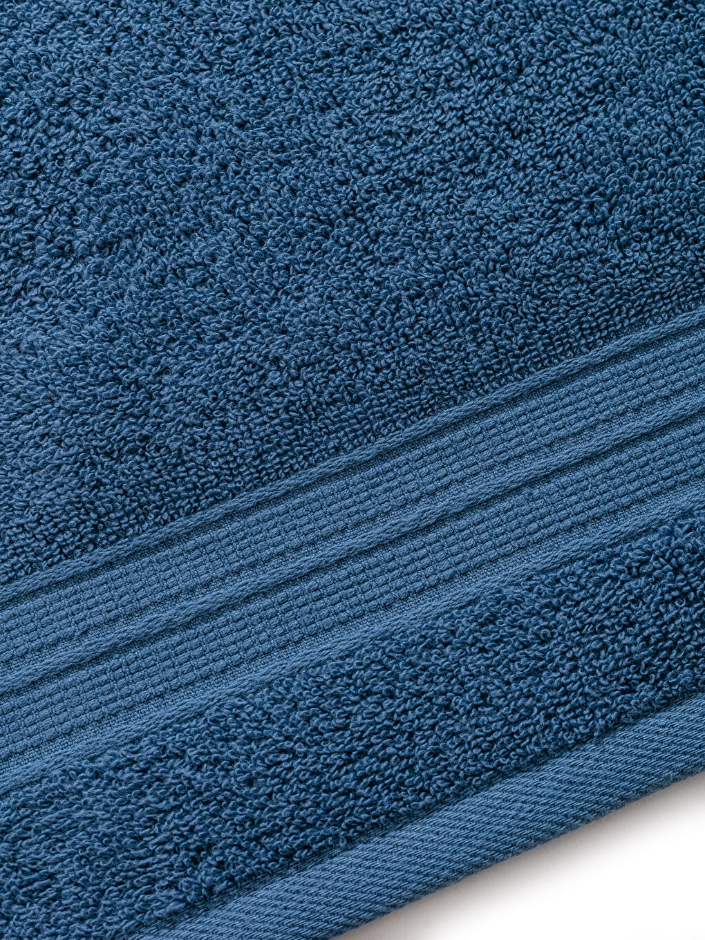 Serviette d'invité en coton uni 30x50 cm-3