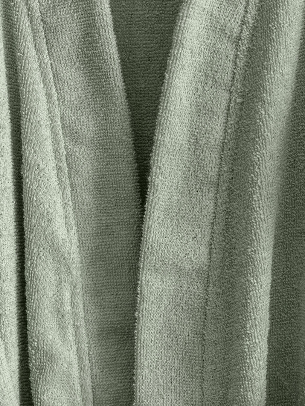 LCW HOME Plain Cotton Shawl Collar Women's Bathrobe -W2EQ64Z8-RR0