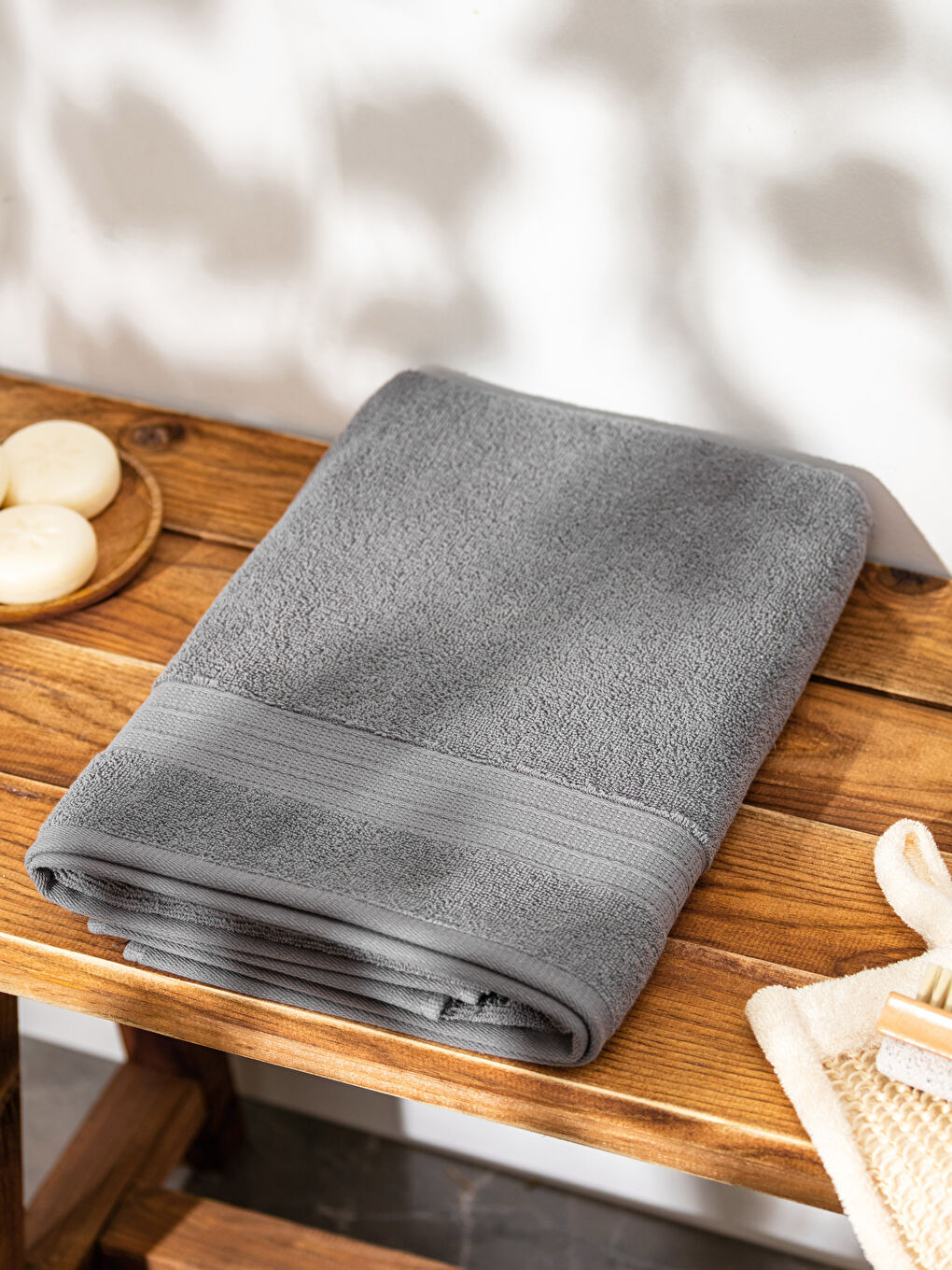 Plain Cotton Bath Towel 70x140 Cm-1