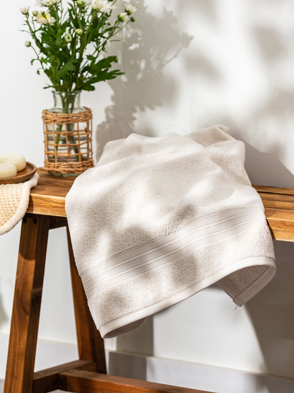 منشفة حمام سادة 70x140 سم