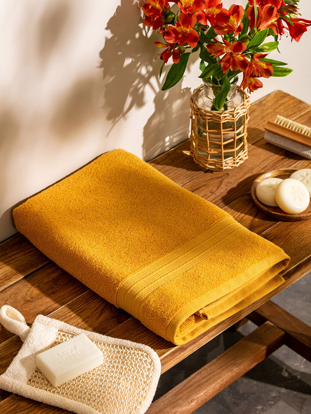 Plain Cotton Bath Towel 70x140 Cm -W2EQ67Z8-GCY