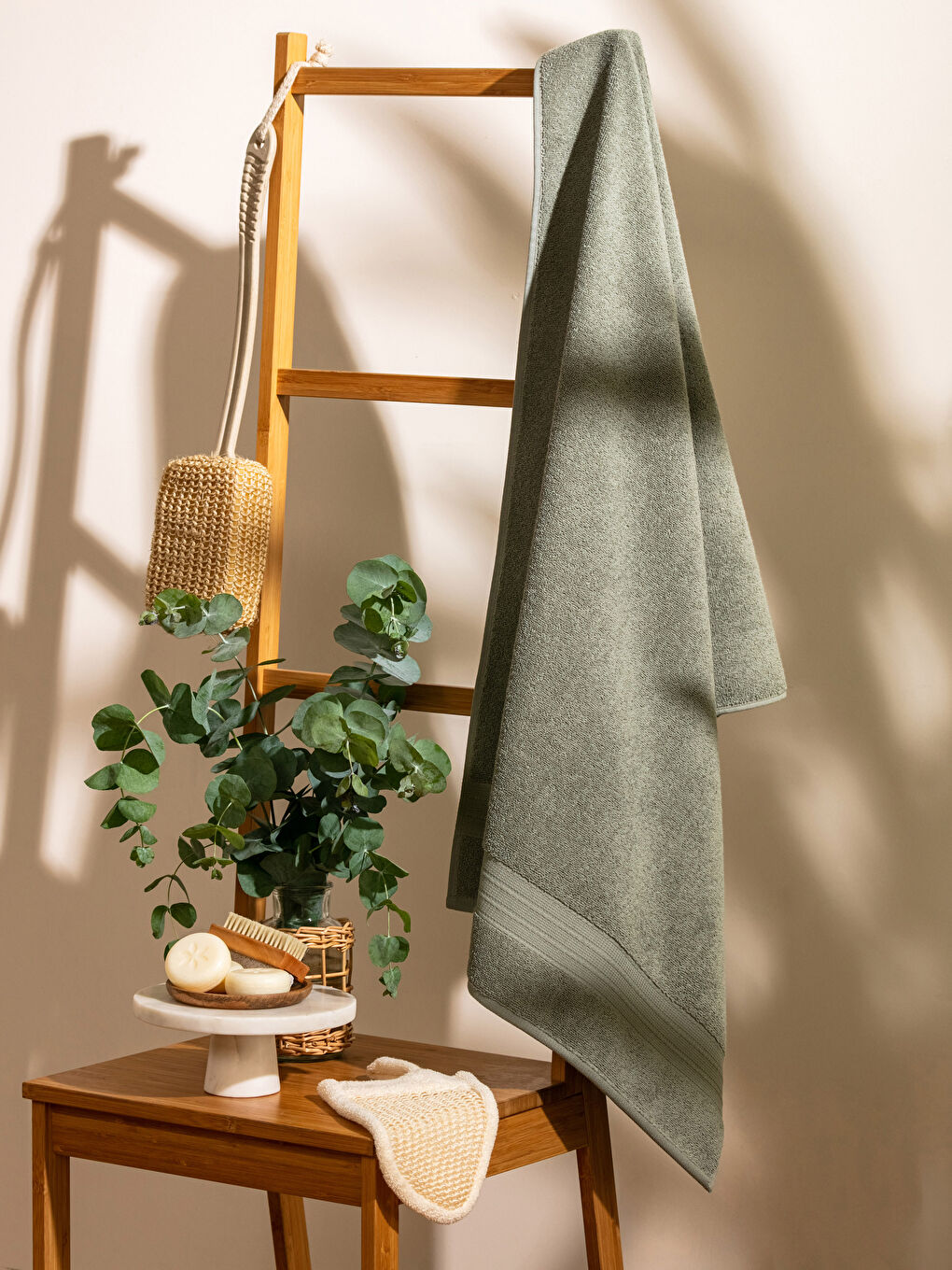 Plain Cotton Bath Towel 70x140 Cm