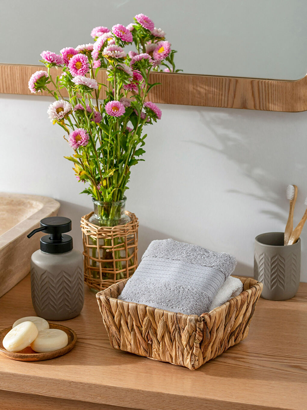 Қалыпты қол орамал 30x50 см-1