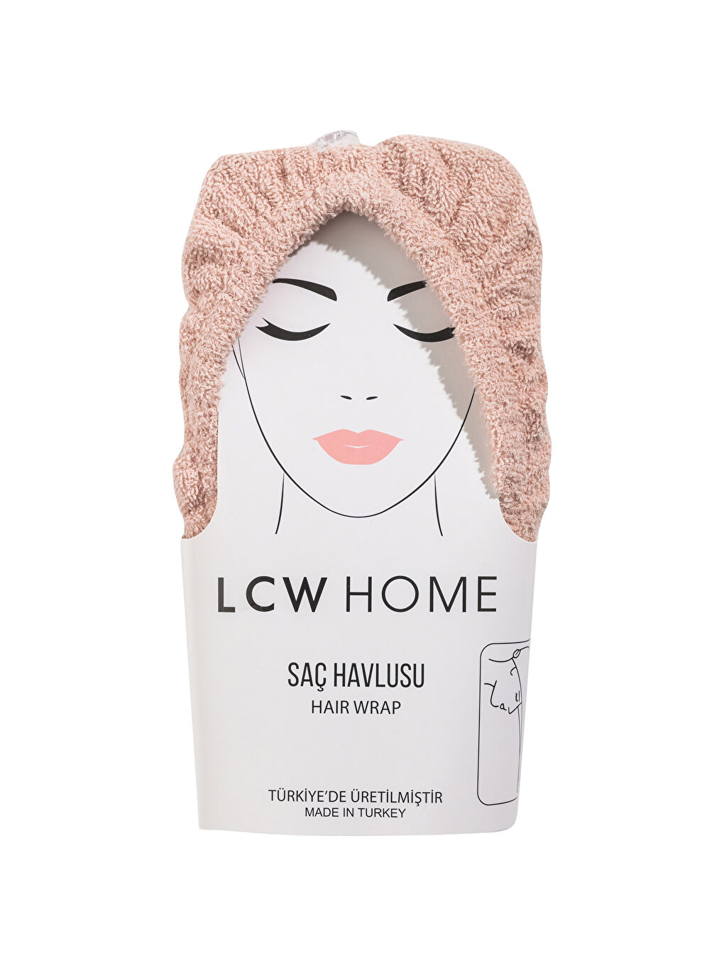 LCW HOME منشفة شعر -W2EQ79Z8-DRH