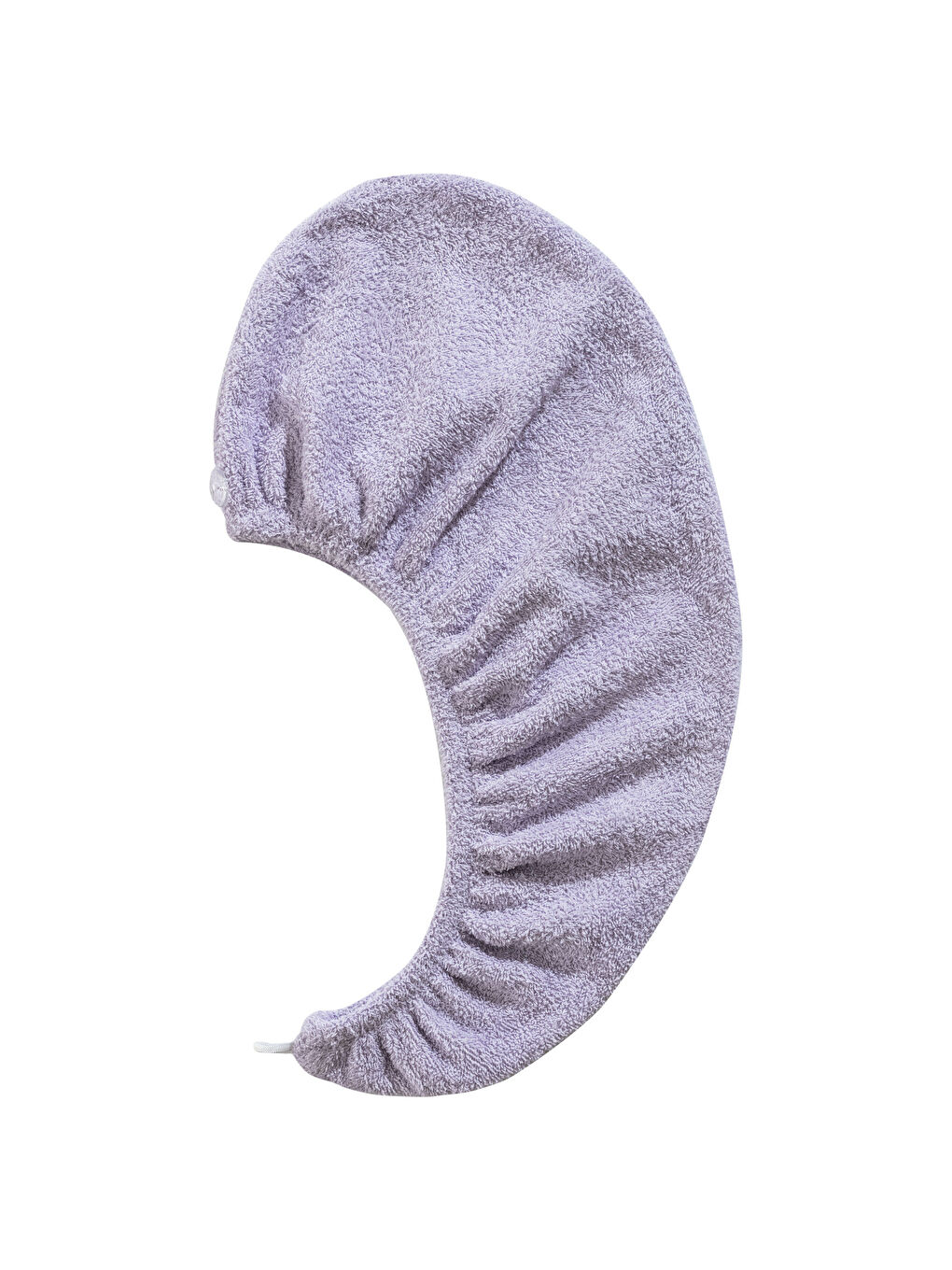 Lila Pamuklu Kadın Saç Havlusu-3