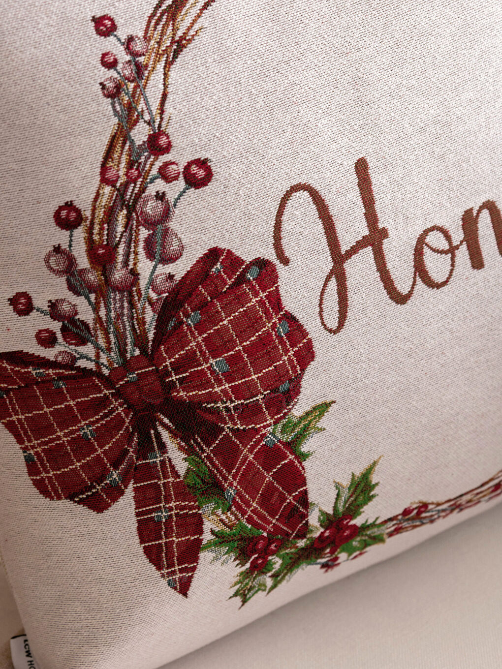 Karışık Jakarlı Kırlent Kılıfı 45x45 cm-3