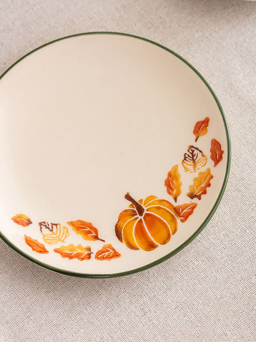 Karışık Baskılı Seramik Pasta Tabağı 16 cm-2