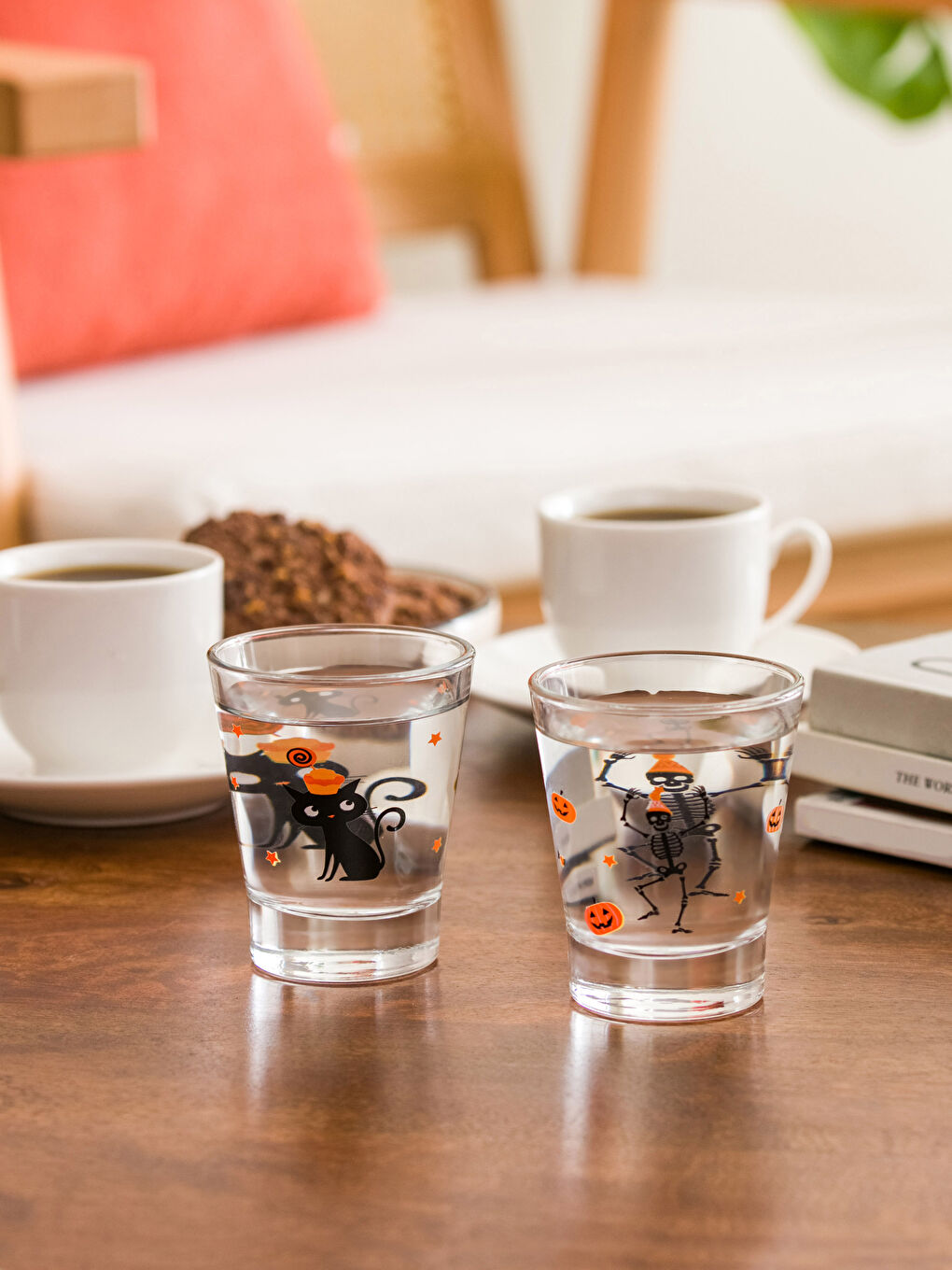 LCW HOME Bedrucktes Gläser-Set 4er-Pack 75 ml -W2FJ04Z8-F9C