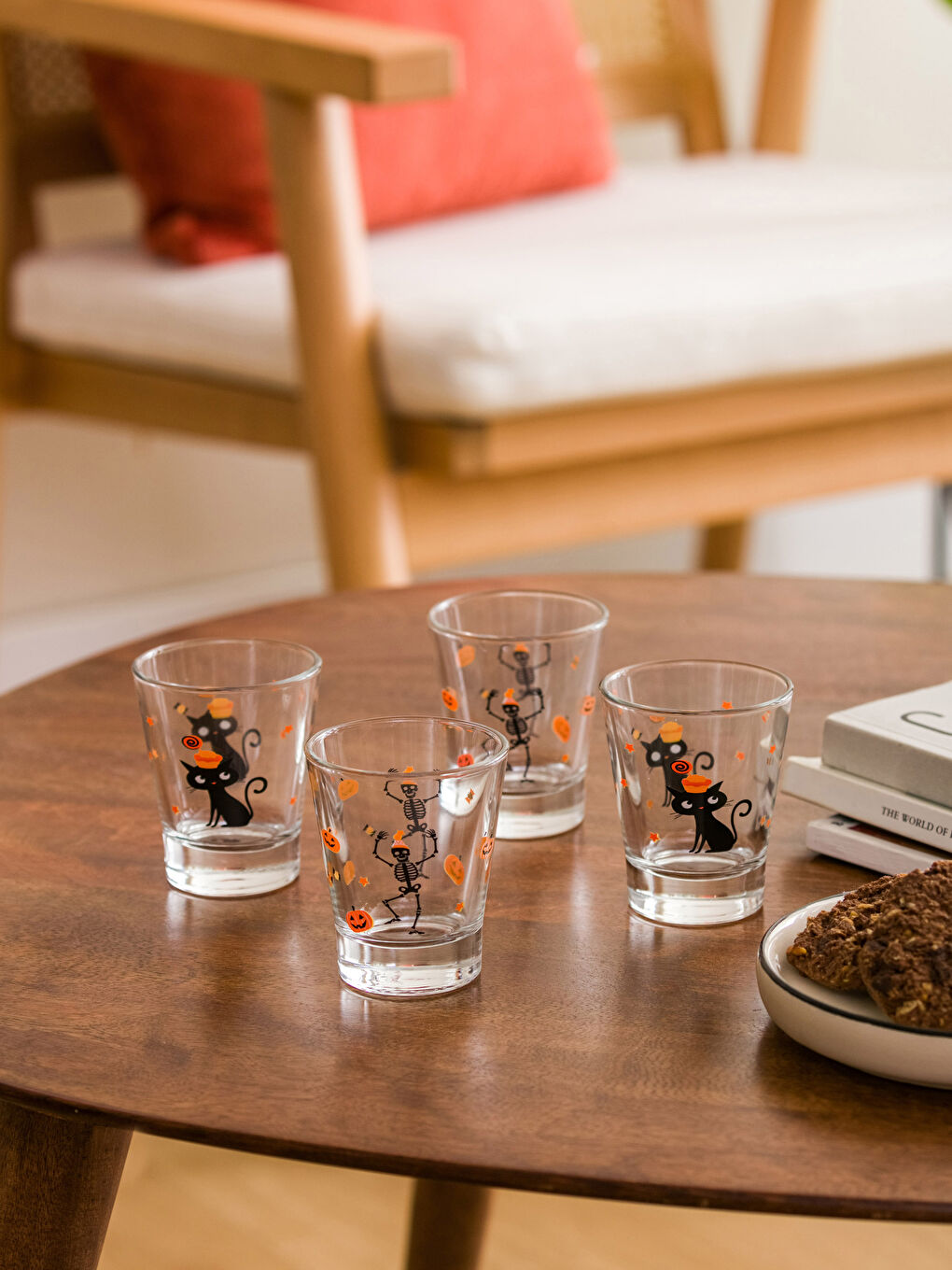 LCW HOME Bedrucktes Gläser-Set 4er-Pack 75 ml -W2FJ04Z8-F9C