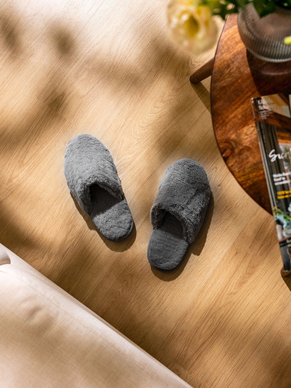 Әйелдерге арналған үлпілдек мата үйге арналған тәпішкелер