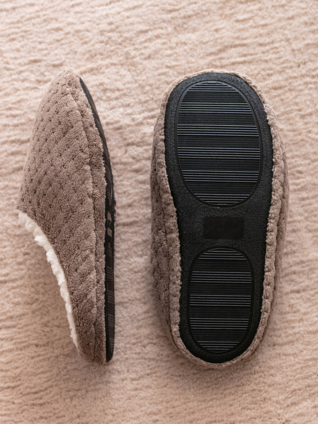 Kahverengi Kadın Ev Terliği-3