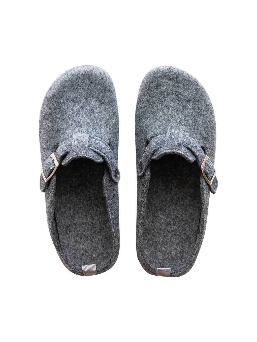 Papuci de casă pentru femei, cu detaliu tip cataramă-4