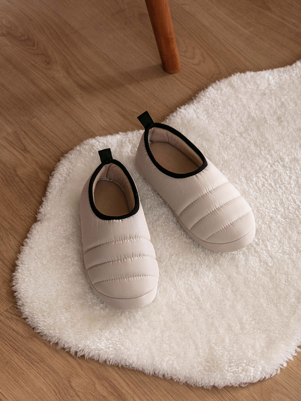 Bej Kadın Ev Ayakkabısı