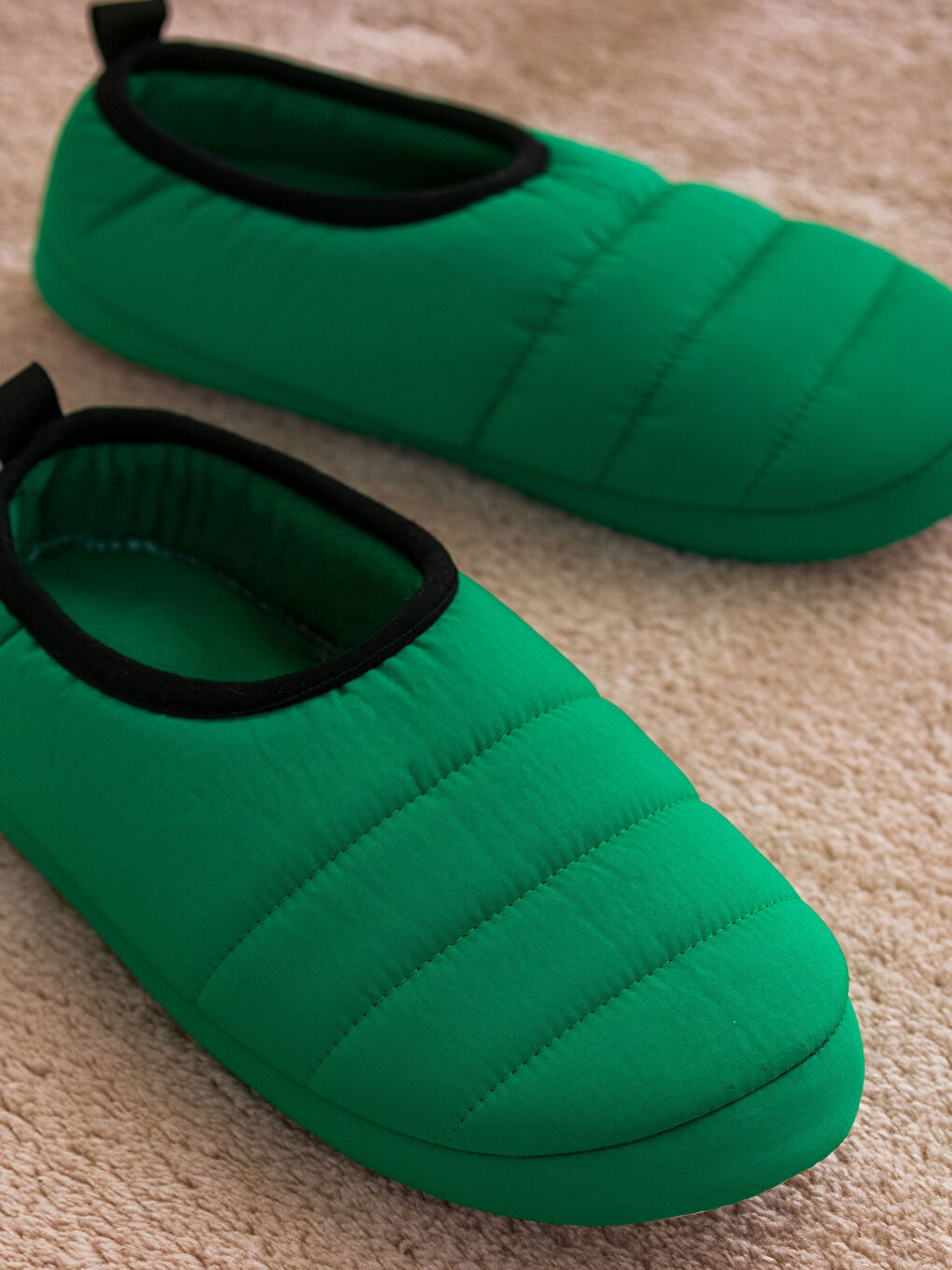 Yeşil Kadın Ev Ayakkabısı-1