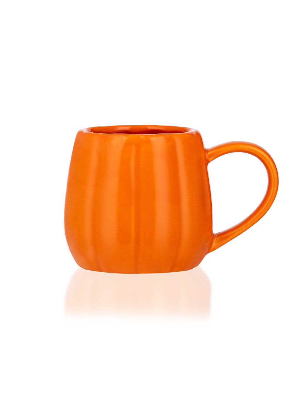 Pumpkin Shaped Ceramic Mug Cup -W2FR63Z8-RZN