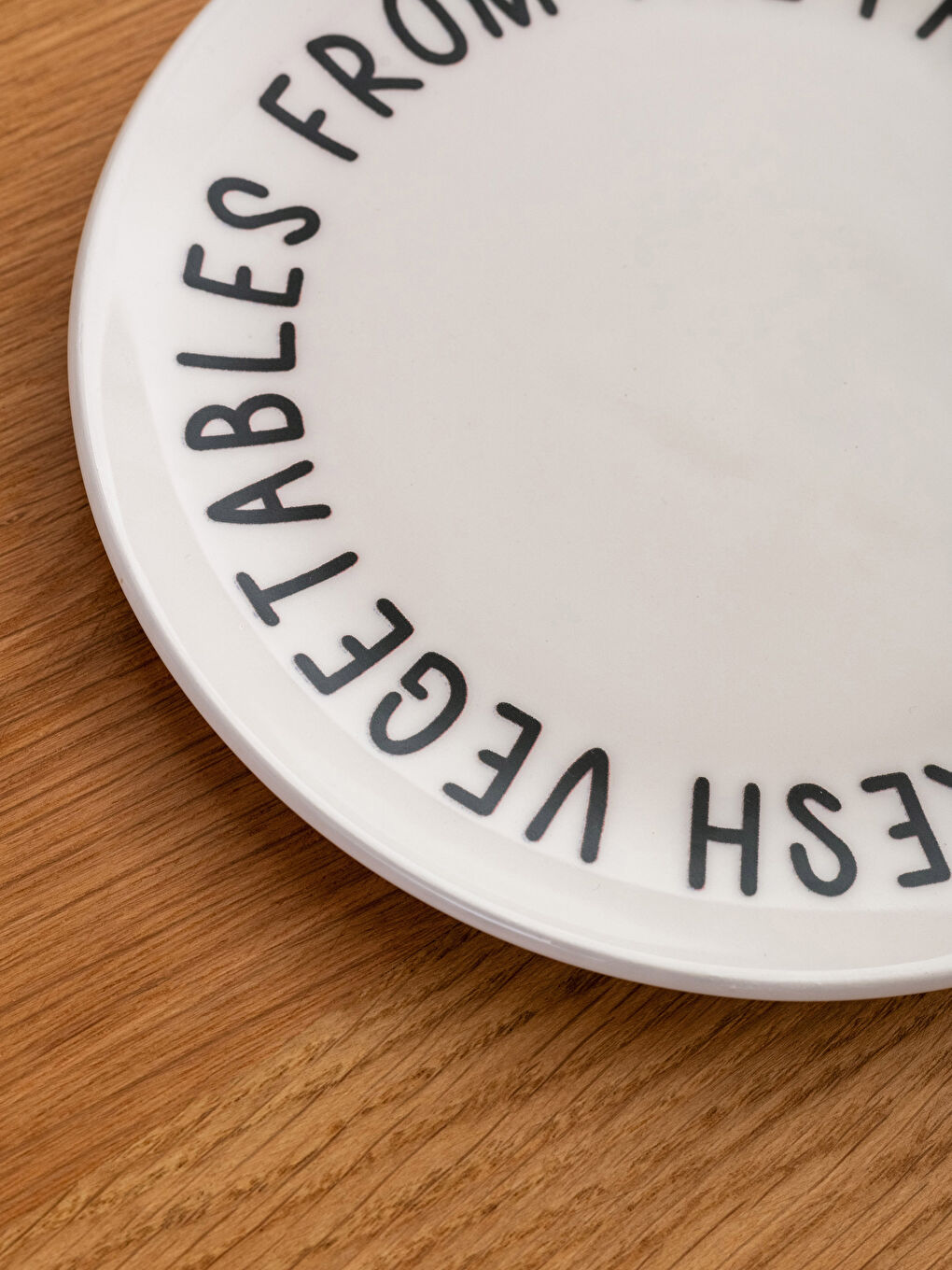 Karışık Baskılı Seramik Pasta Tabağı 19 cm-2