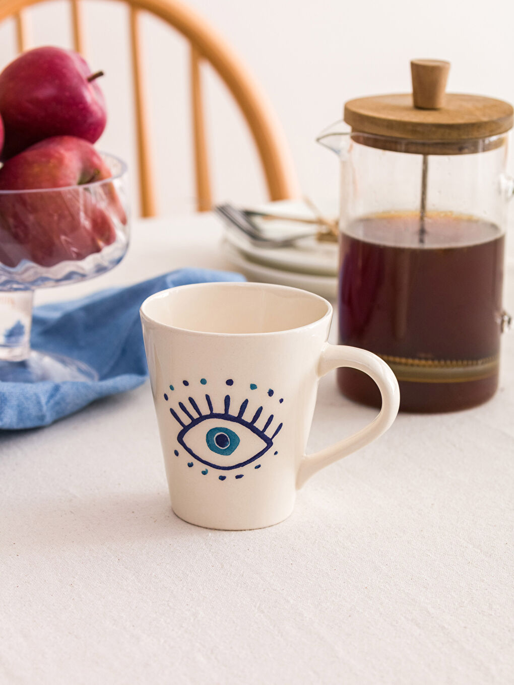 Patterned Ceramic Mug 400 Ml