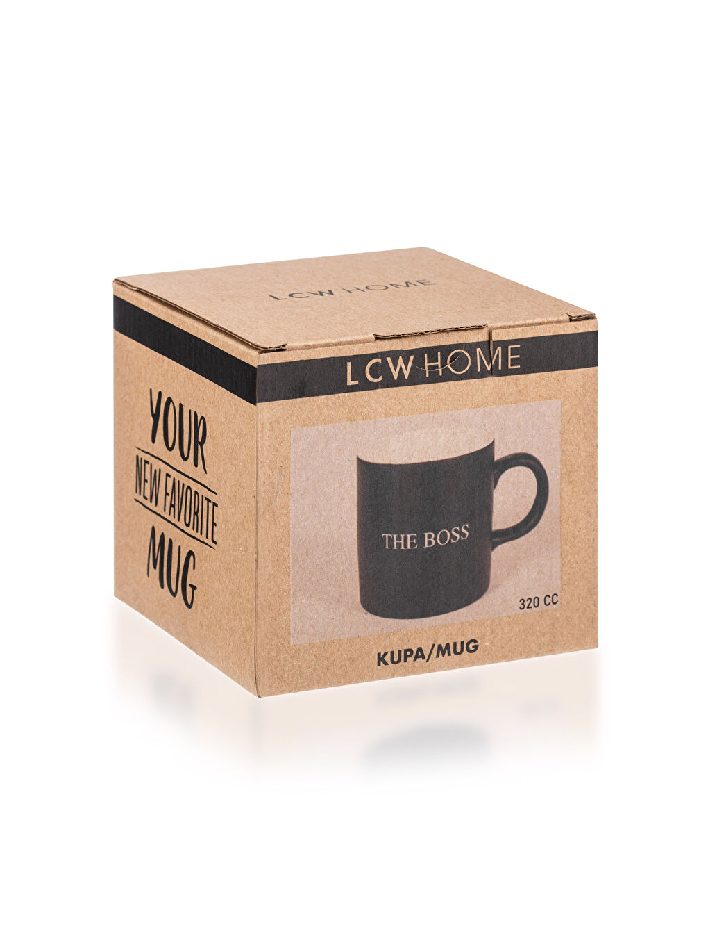 Siyah Baskılı Seramik Kupa 320 ml-3