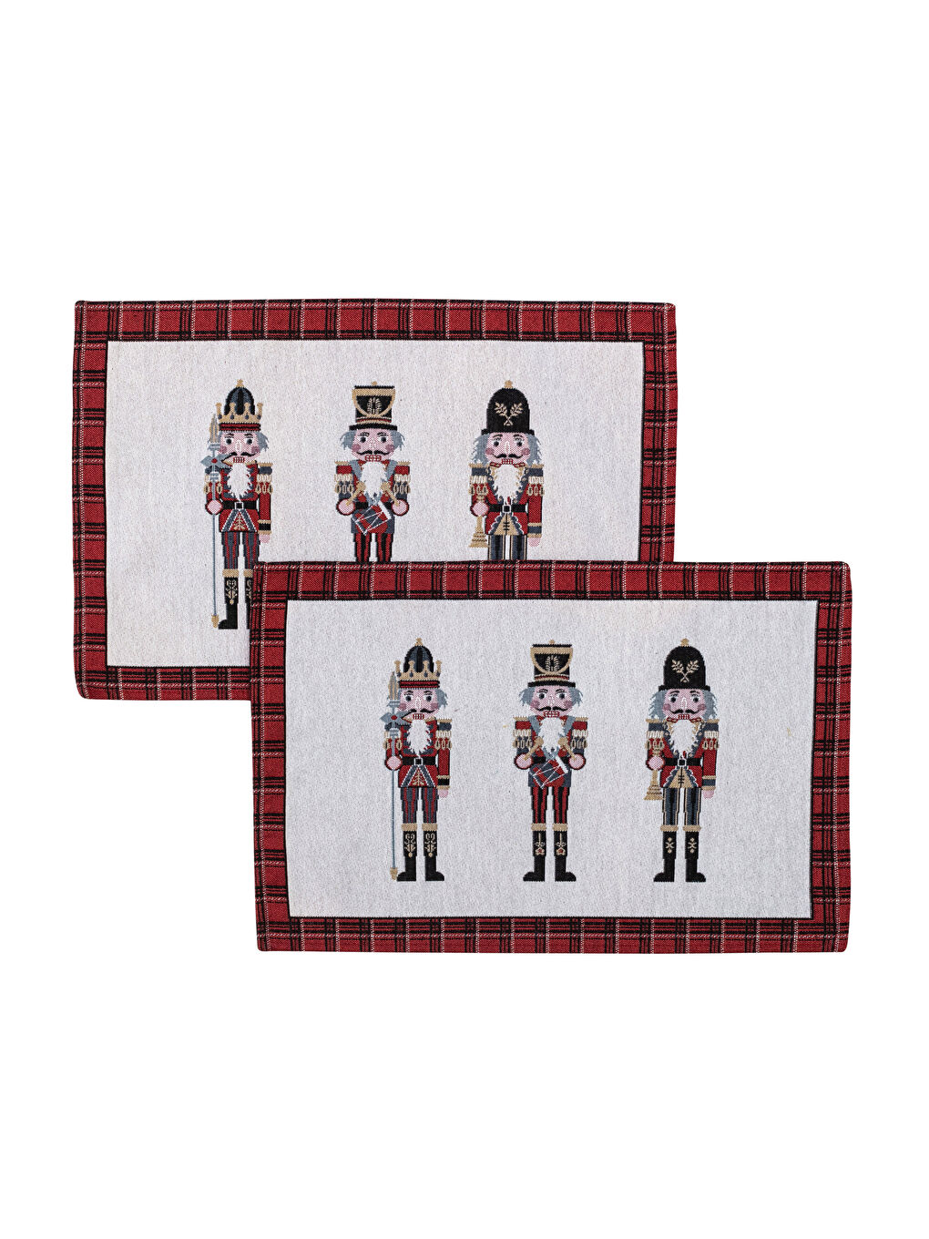 Tischset mit Nussknacker-Muster 2er-Pack 33x50 cm-3