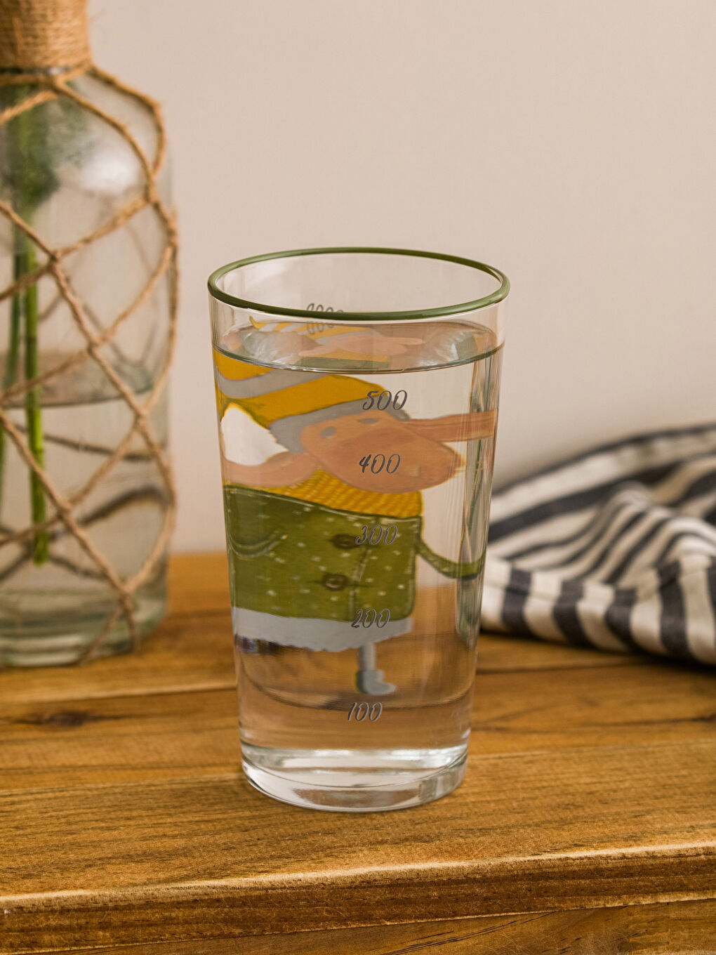 Karışık Baskılı Cam Su Bardağı 570 ml-2