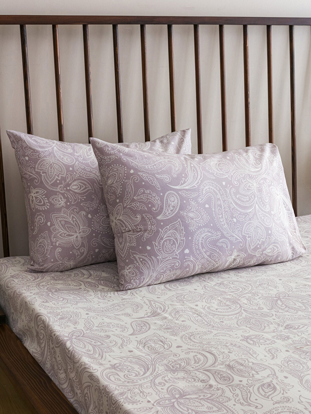 Printed Cotton Double Duvet Cover Full Set-2