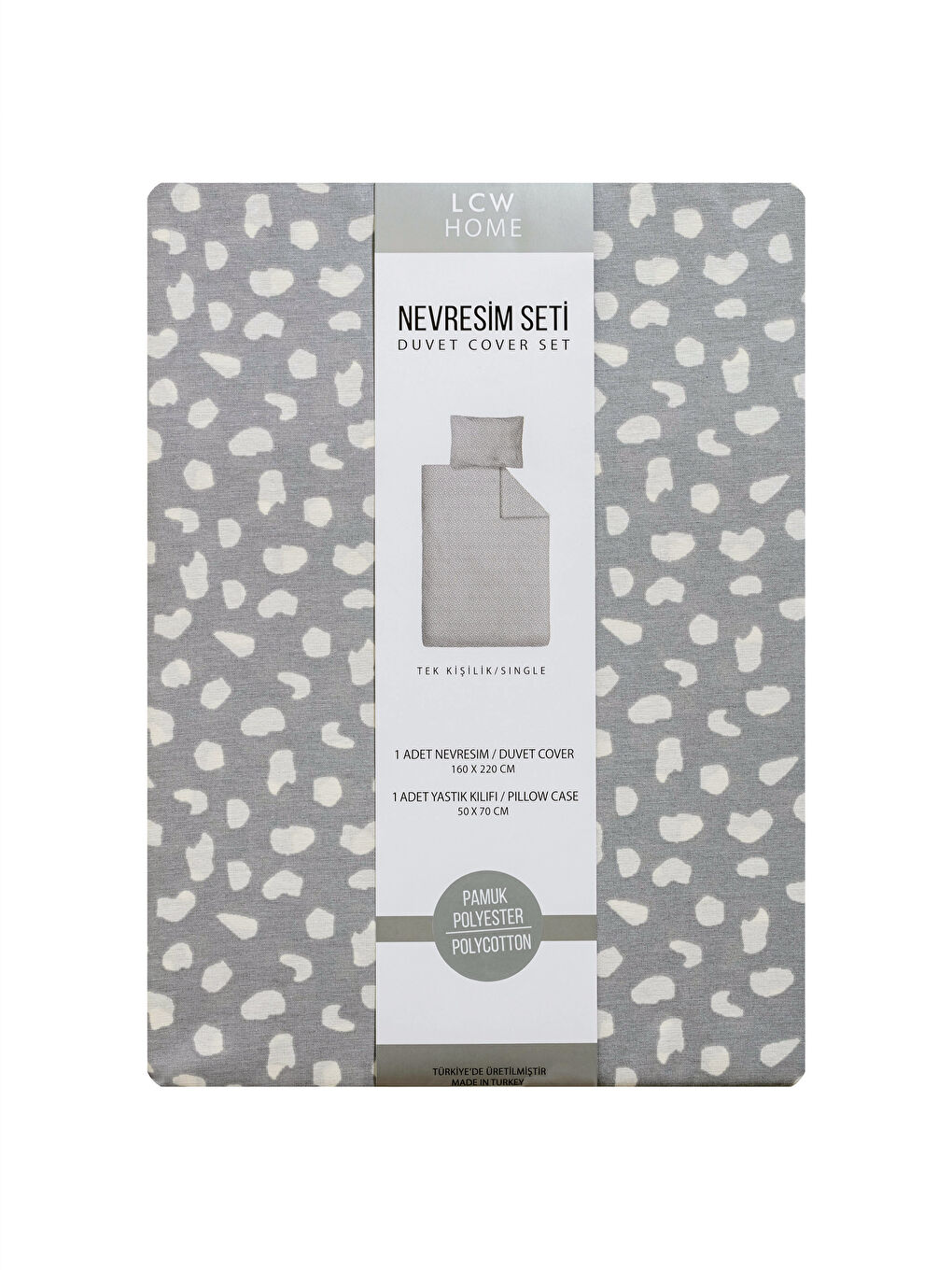 Patterned Single Bed Duvet Cover Set-6