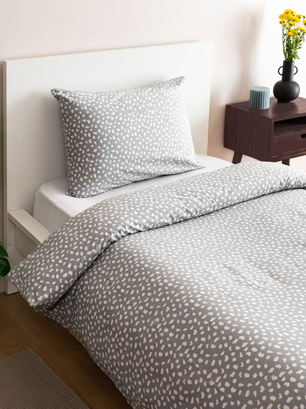Patterned Single Bed Duvet Cover Set