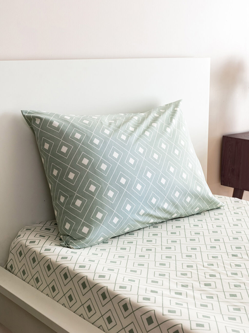 Geometric Patterned Single Duvet Cover Set-2