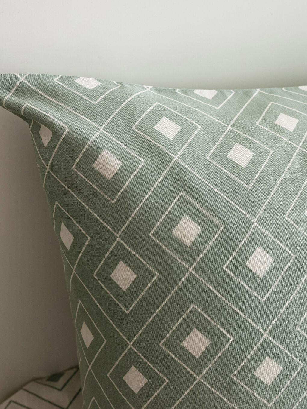 Geometric Patterned Single Duvet Cover Set-3