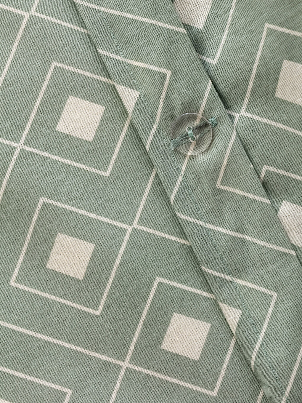 Geometric Patterned Single Duvet Cover Set-6