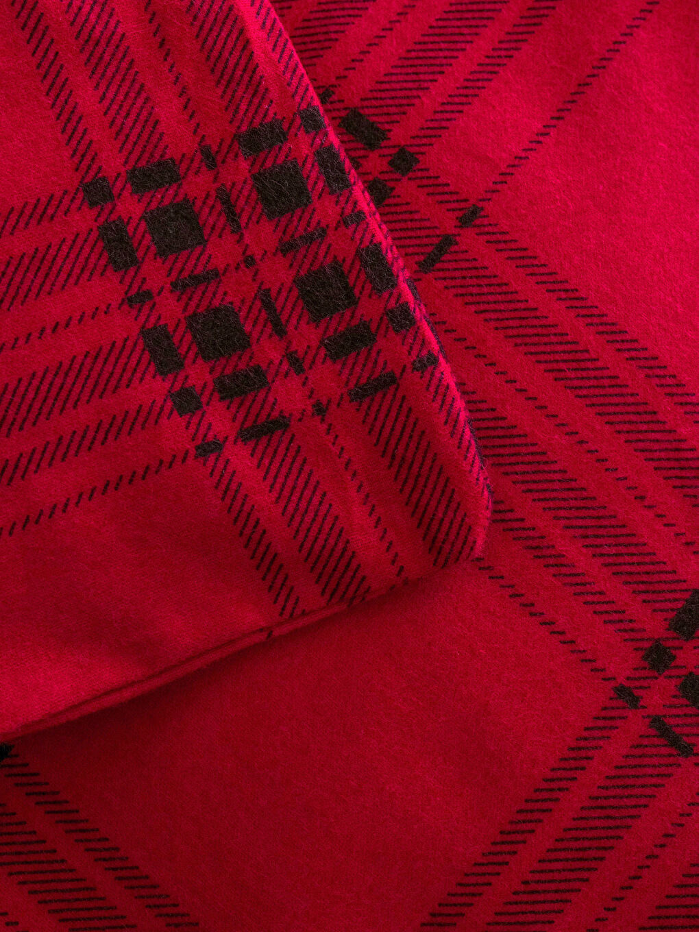 Karışık Ekose Desenli Tek Kişilik Nevresim Takımı-5