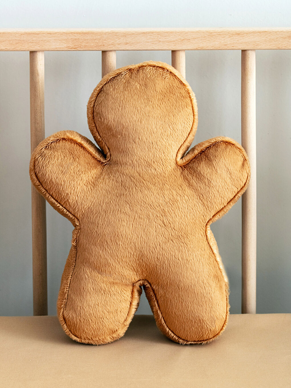 Pernă de Pluș Brodată Umplută pentru Bebelusi 31 Cm-2