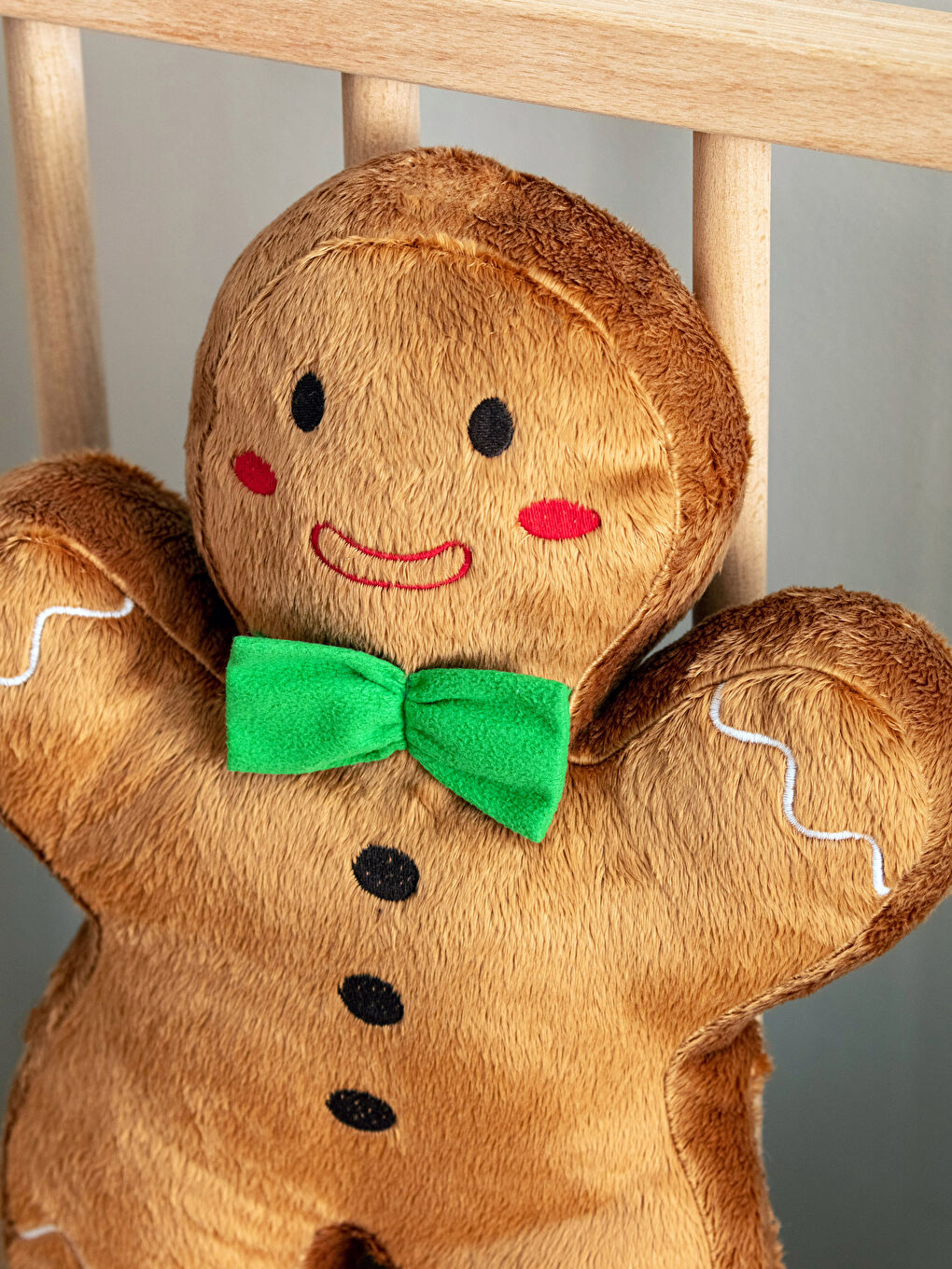 Pernă de Pluș Brodată Umplută pentru Bebelusi 31 Cm-3