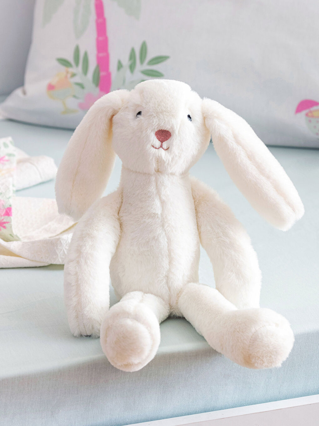 LCW HOME Pelüş Dolgulu Tavşan Bebek Kırlent 37 cm-1